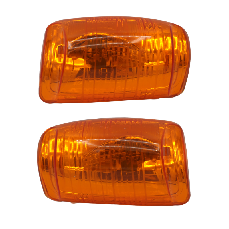 Außenspiegel Blinkerglas LINKS + RECHTS 2 Stück Orange kompatibel mit Ford kompatibel mit Transit V363 - 1847388 YOU.S