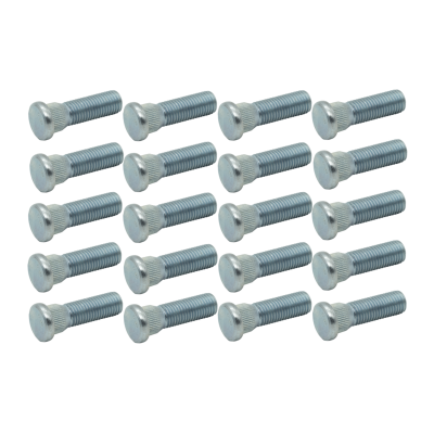 Radbolzen Radnabenbolzen Rändelbolzen M12x1,5 Gewinde 28mm 20 Stück YOU.S Original