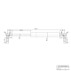 Gasdruckfedern kompatibel mit Deutz-Fahr D4507 D4807 D5207 D6007 D6207 - Frontscheibe / Heckscheibe - 2 Stück - 04336970 YOU.S
