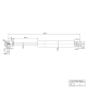 Gasdruckfeder kompatibel mit Fritzmeier Kabine Typ Euro III IV / Vario Cab Modul - Heckscheibe - 1 Stück - 617559 YOU.S