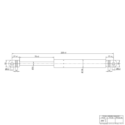 Gasfedern kompatibel mit John Deere 940 1040 1140 1640 2040 2040S - Dachluke - 2 Stück - L57248 YOU.S