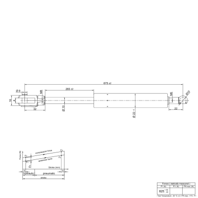 Gasdruckfedern kompatibel mit John Deere 6170R 6190R 6210R - Motorhaube - 2 Stück - AL214376 YOU.S