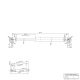 Gasdruckfeder kompatibel mit Steyr RS 2 Kabine 8045 8055 8065 8075 8085 - Türscheibe - 1 Stück 1-34-702-875 YOU.S