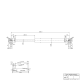 Gasdruckfedern kompatibel mit Steyr 9078 9086 9094 - Motorhaube - 2 Stück - 1-99-976-067 YOU.S
