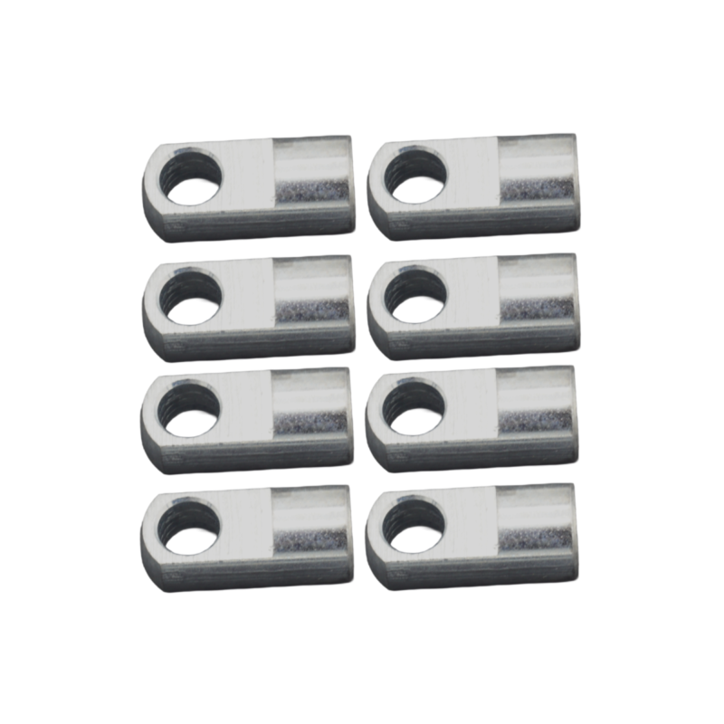 Ringanschluss M6 Ø 6,1 mm Gesamtlänge: 21 mm Augenaufnahme für Gasdruckfeder - 8 Stück - YOU.S Original