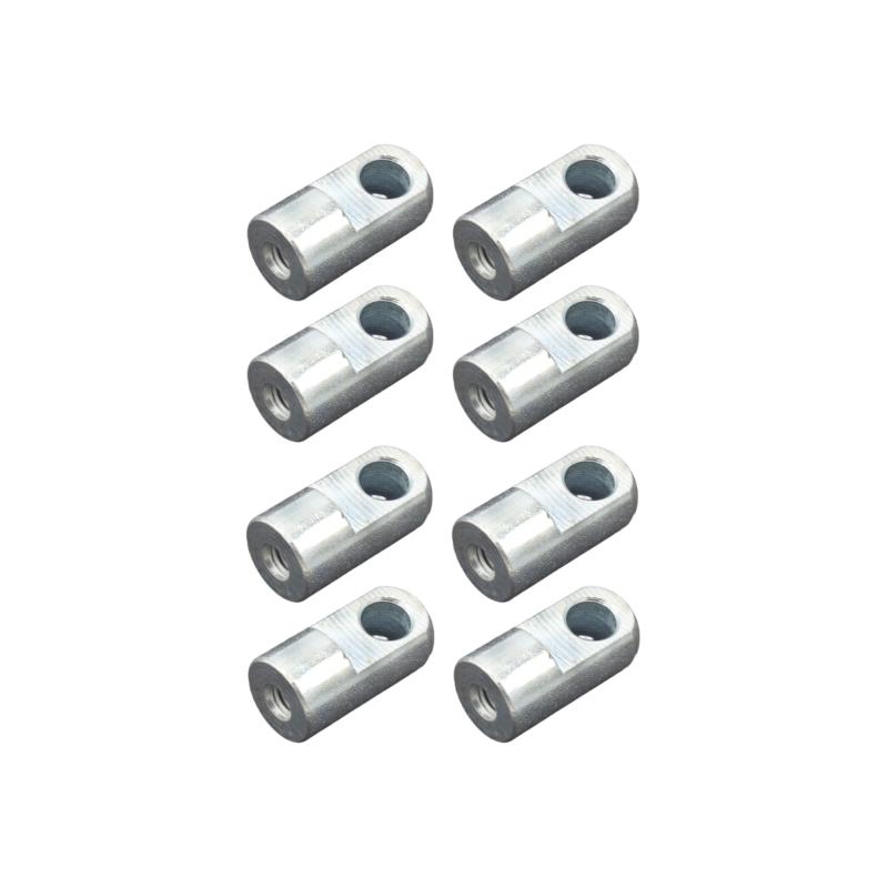 Ringanschluss M6 Ø 8,1 mm Gesamtlänge: 29,5 mm Augenaufnahme für Gasdruckfeder - 8 Stück - YOU.S Original