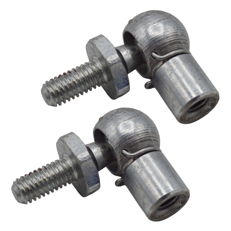 M6 Winkelgelenk Kugelgelenk CS für Gasdruckfeder - Kugeldurchmesser 10 mm - 2 Stück - YOU.S Original