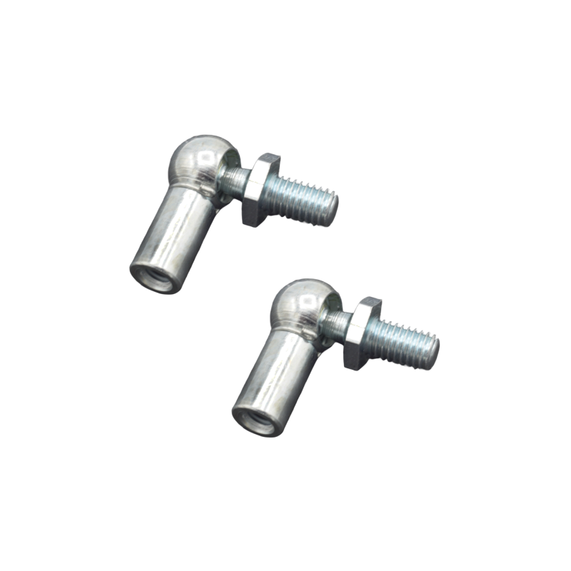 M6 Winkelgelenk Kugelgelenk CS für Gasdruckfeder - M8 Gewindezapfen Kugeldurchmesser 10 mm - 2 Stück - YOU.S Original
