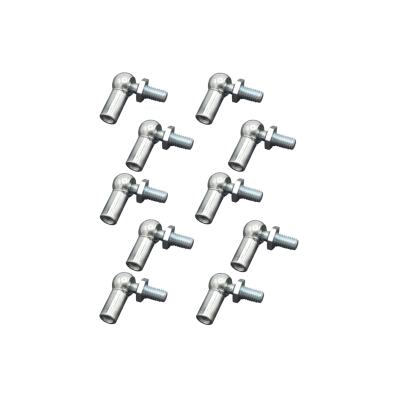 M6 Winkelgelenk Kugelgelenk CS für Gasdruckfeder - M8 Gewindezapfen Kugeldurchmesser 10 mm - 10 Stück - YOU.S Original
