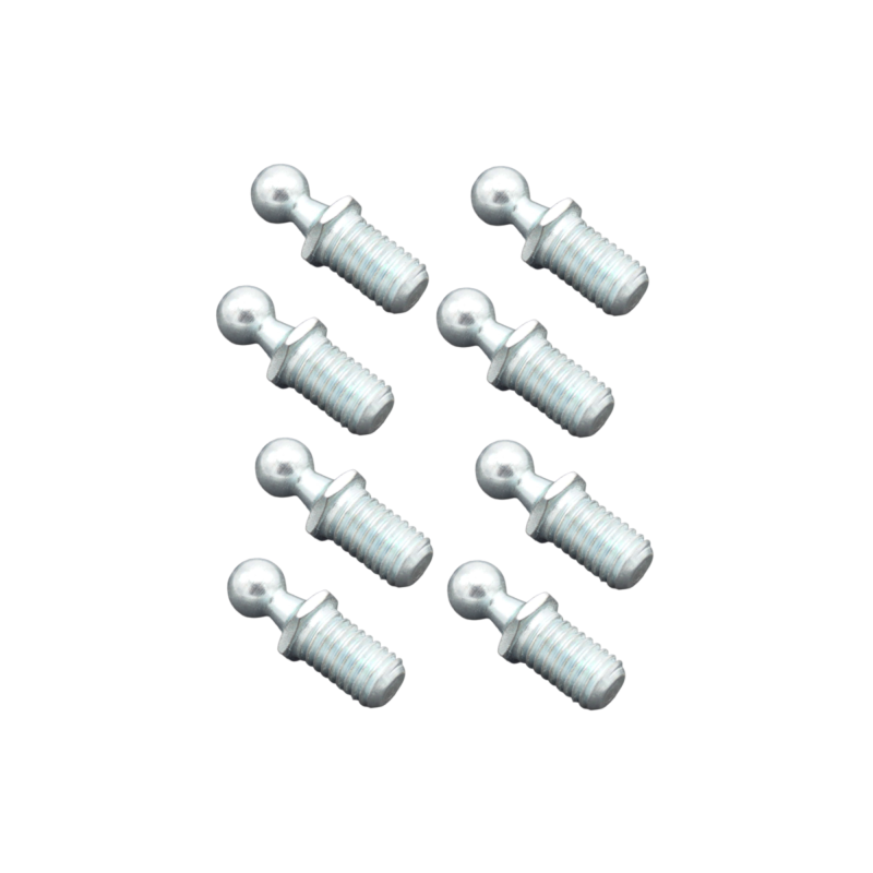 Kugelzapfen Kugelkopf Kugelbolzen M8 Ø 8 mm für Gasdruckfeder - 8 Stück - YOU.S Original