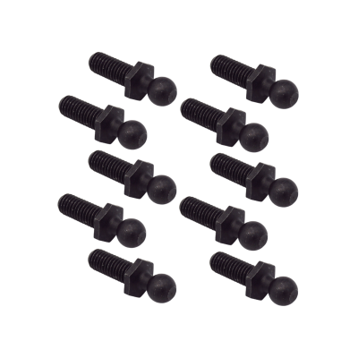 Kugelzapfen Kugelkopf Kugelbolzen M8 Ø 10 mm für Gasdruckdämpfer - 10 Stück - YOU.S Original