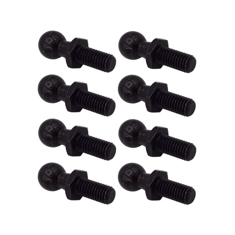 Kugelzapfen Kugelkopf Kugelbolzen M8 Ø 13 mm für Gasdruckdämpfer - 8 Stück - YOU.S Original