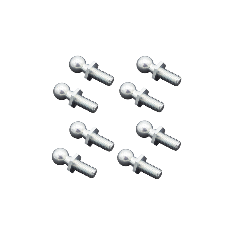 Kugelzapfen Kugelkopf Kugelbolzen M10 Ø 16 mm für Gasdruckdämpfer - 8 Stück - YOU.S Original