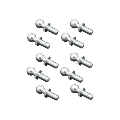 Kugelzapfen Kugelkopf Kugelbolzen M10 Ø 16 mm für Gasdruckdämpfer - 10 Stück - YOU.S Original