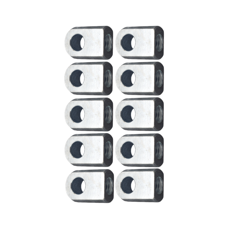 Ringanschluss M10 Ø 10,1 mm Gesamtlänge: 28 mm Augenaufnahme für Gasdruckfeder - 10 Stück - YOU.S Original