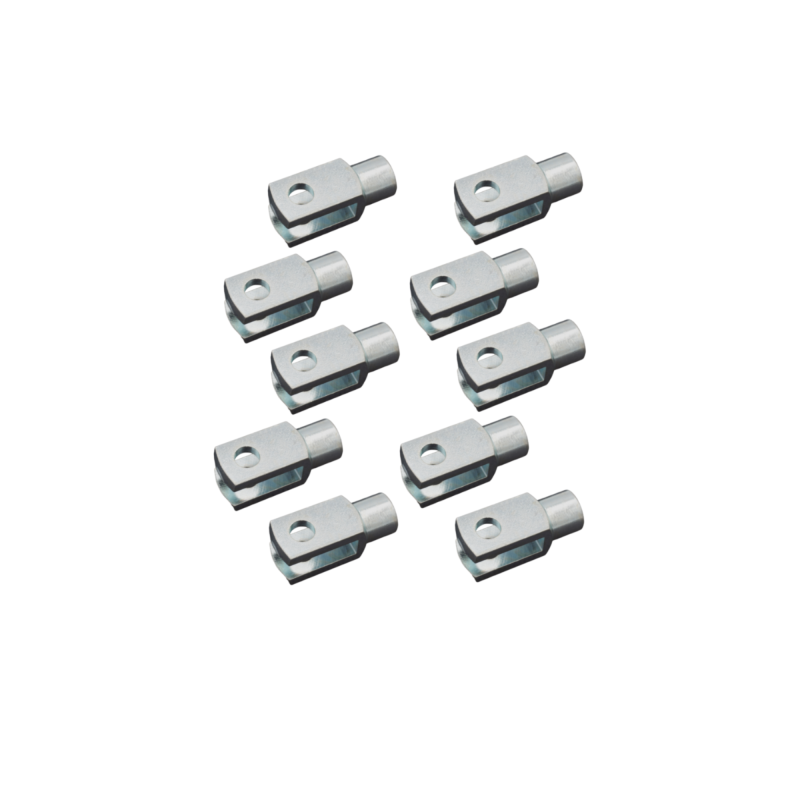 Gabelkopf M10 Ø 10 mm Gesamtlänge: 52 mm für Gasdruckfeder - 10 Stück - YOU.S Original