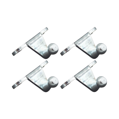 Winkelblech mit Außenkugel Ø 10 mm für Gasdruckdämpfer - 4 Stück - YOU.S Original