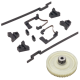 Panoramadach Reparatur Set Zahnrad Halterung Schienen kompatibel mit Mercedes CLA C117 - A163266188085 - YOU.S Original