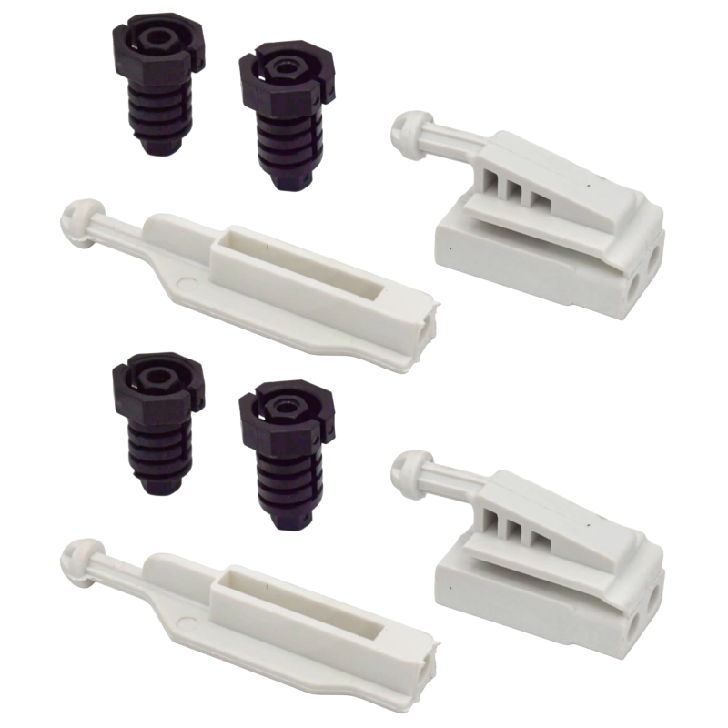 Scheinwerfer Einstellelement Set kompatibel mit BMW 5er / 5er Touring (E39) Bj. 2000-2003 für Facelist - 2 x YOU.S Original