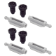 Scheinwerfer Einstellelement Set kompatibel mit BMW 3er Compact (E36) Bj. 1996-2001 - 2 x YOU.S Original