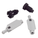 Scheinwerfer Einstellelement Set kompatibel mit BMW 3er Compact (E36) Bj. 1996-2001 - 2 x YOU.S Original