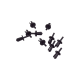 50 x Spreiznieten Befestigungsclips kompatibel mit Citroen Berlingo C1 C2 C3 C4 C5 C6 C8 Jumpy - 6972.24 YOU.S Original