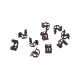10 x Befestigungsklammer Clips Karosserie Verkleidung kompatibel mit Audi A6 A7 A8 Q8 R8 - 6N0867190A YOU.S Original