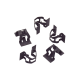 10 x Befestigungsklammer Clips Karosserie Verkleidung kompatibel mit Audi A6 A7 A8 Q8 R8 - 6N0867190A YOU.S Original