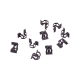 100 x Befestigungsklammern Clips Karosserie Verkleidung kompatibel mit VW Amarok Golf - 6N0867190A YOU.S Original