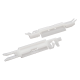 50 x Befestigungsclips Windschutzscheibenleiste Halter kompatibel mit Citroen C2 JM - 8123.88 YOU.S Original