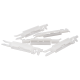 100 x Befestigungsclips Windschutzscheibenleiste Halter kompatibel mit Citroen C2 JM - 8123.88 YOU.S Original