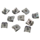 10 x Blechmuttern selbstsichernd Karosserie kompatibel mit BMW 8 F91 G14 F92 G15 F93 G16 - 46638532314 YOU.S Original