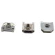 10 x Blechmuttern selbstsichernd Karosserie kompatibel mit BMW 2 G42 3er G20 4 G23 X3 G45 - 46638532314 YOU.S Original