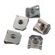 40 x Blechmuttern selbstsichernd Karosserie kompatibel mit BMW 2 G42 3er G20 4 G23 X3 G45 - 46638532314 YOU.S Original