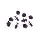 50 x Spreiznieten Karosserie kompatibel mit Mitsubishi Carisma DA Volvo S40 I 644 V40 645 525 YOU.S Original