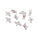 100 x Zierleistenklammern Clips kompatibel mit VW Jetta I 16 II 165 19E Scirocco 53 Passat 32 33 - 155853585 YOU.S Original