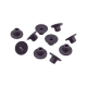 10 x Kunststoffmuttern Unterboden kompatibel mit VW Phaeton 3D1 Touran 1T1 5T1 1T3 Derby 80 - N90474001 YOU.S Original