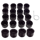 20 x Radschraubenkappen Diebstahlschutz 17mm kompatibel mit VW Passat Alltrack CC Variant - 1K0601173A YOU.S Original