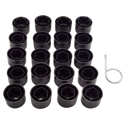 20 x Radschraubenkappen Diebstahlschutz 17mm kompatibel mit VW Tiguan Touareg Touran - 1K0601173A YOU.S Original
