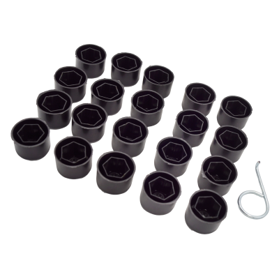 20 x Radschraubenkappen 17mm kompatibel mit VW Caddy II III IV Multivan VI CC - 1K0601173 YOU.S Original