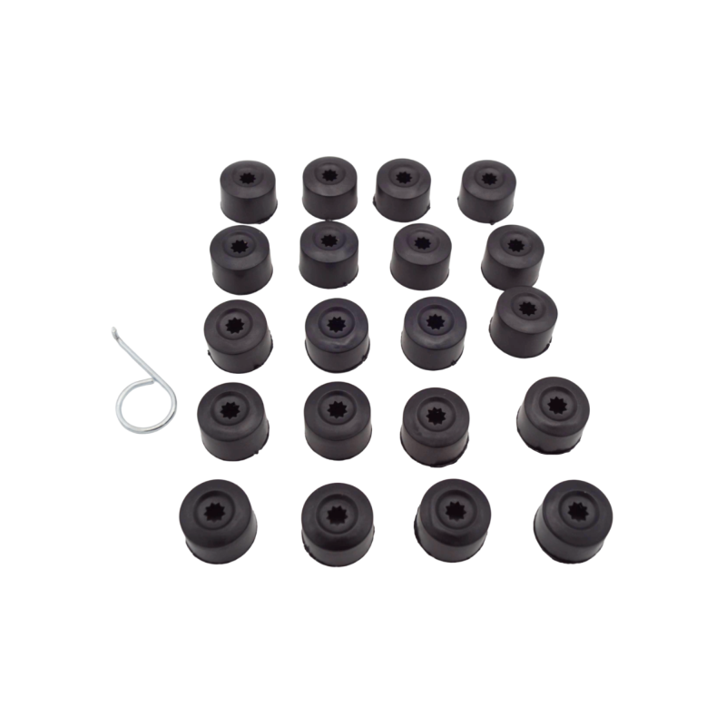 20 x Radschraubenkappen Abdeckung 17mm kompatibel mit VW Tiguan Touareg Touran - 1K0601173 YOU.S Original