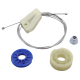 Fensterheber 51377111018 Reparatursatz hinten rechts kompatibel mit Mini Cabriolet R52 R57 YOU.S Original