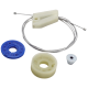 Fensterheber 51377111018 Reparatursatz hinten rechts kompatibel mit Mini Cabriolet R52 R57 YOU.S Original