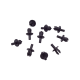 20 x Spreiznieten Radhaus kompatibel mit VW ID. Buzz Bus EBB 3 E11 Taigo CS1 T-Cross C11 - 23002100C YOU.S Original