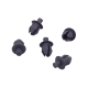 20 x Spreiznieten Karosserie kompatibel mit Audi 50 863 Seat Ibiza I 6K1 VW Polo 86 Golf I 17 - N0385501 YOU.S Original