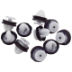 100 x Befestigungsclips Türverkleidung kompatibel mit Peugeot 2008 I CU 307 CC 4B 407 6D - 9341PF YOU.S Original