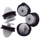 100 x Befestigungsclips Türverkleidung kompatibel mit Peugeot 2008 I CU 307 CC 4B 407 6D - 9341PF YOU.S Original