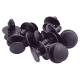 50 x Befestigungsclips Kotflügel kompatibel mit Opel Adam M13 Astra J P10 Corsa E X15 - 11612035 YOU.S Original