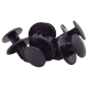 100 x Befestigungsclips Kotflügel kompatibel mit Opel Adam M13 Astra J P10 Corsa E X15 - 11612035 YOU.S Original
