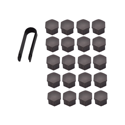 20 x Radschraubenkappen 17mm grau 321601173A kompatibel mit Audi A6 A7 A8 TT YOU.S Original